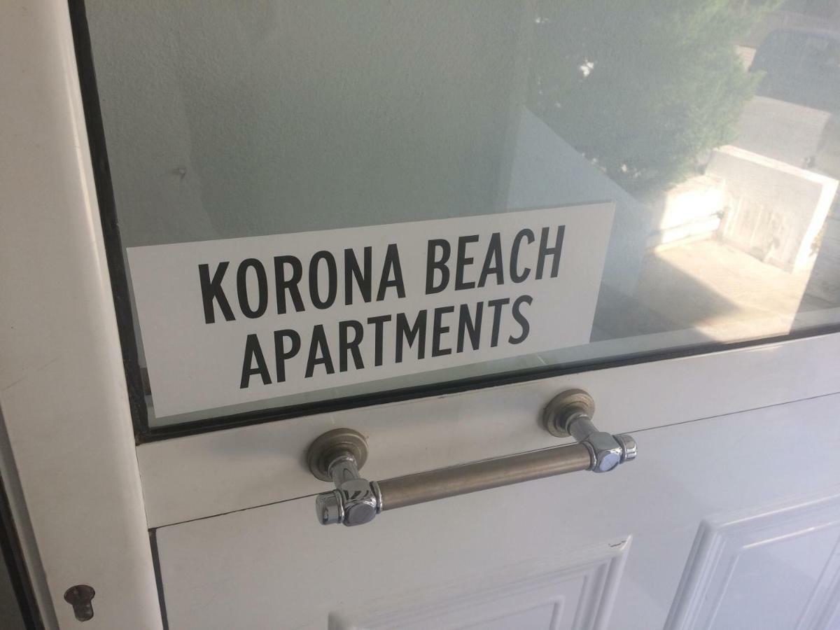 Korona Beach Apartments I ريثيمنو المظهر الخارجي الصورة